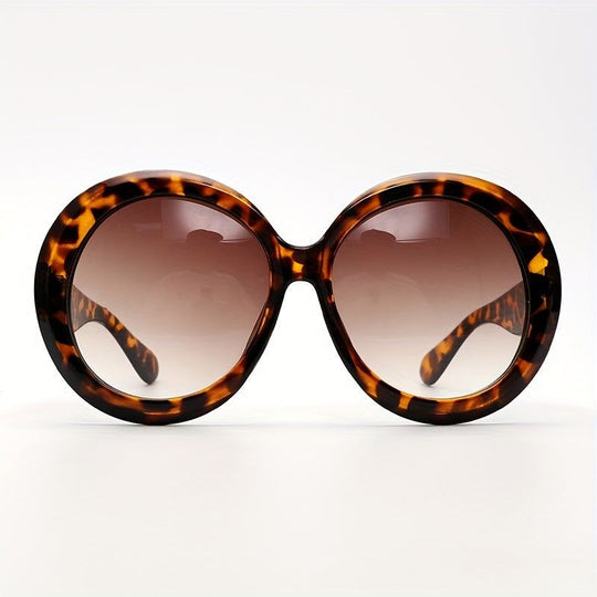 Oversized Round Retro Gradient Anti-Glare Sun Shades