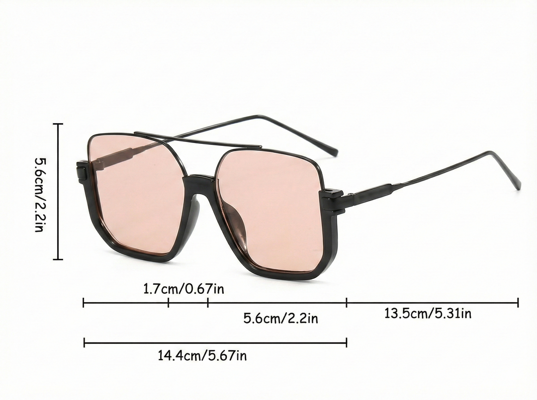 Glow-Up Shield Oversized Decorative Glasses | Casual Chic Eyewear