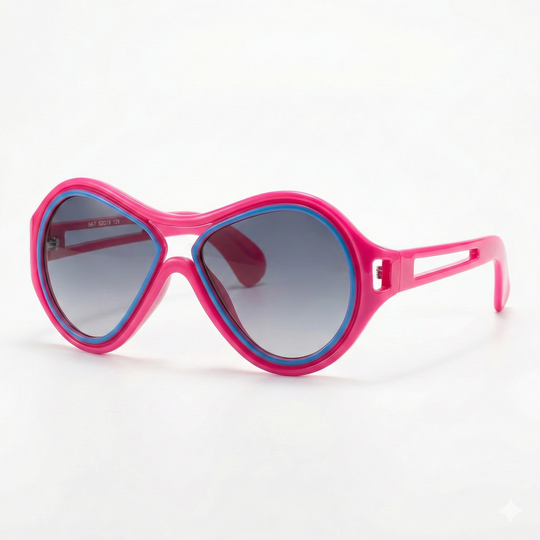 Glow-Up Shield Oversized Decorative Glasses | Casual Chic Eyewear