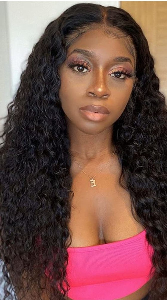 180d deep wave curly bob wig,